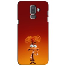 Чехол Головоломка для Samsung Galaxy J8-2018, J810 - (AlphaPrint) – Тревожность