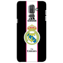 Чехол для Samsung Galaxy J8-2018, J810 с принтом (Лого Real Madrid)