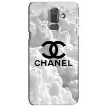Чехол с Брендами одежды на Самсунг J8 (2018) – CHANEL
