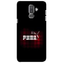 Чехол с Брендами одежды на Самсунг J8 (2018) – PUMA стиль