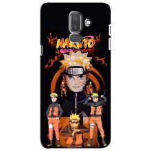Naruto Anime Чехлы для Самсунг J8-2018, J810 (AlphaPrint)