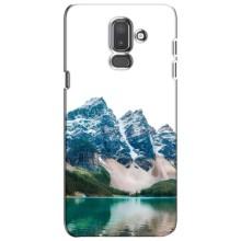 Силіконовий чохол з КАРТИНКАМИ літо для Samsung Galaxy J8-2018, J810 (AlphaPrint) (Гори)