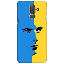 Украинские Чехлы для Samsung Galaxy J8-2018, J810 с картинкой УПА (AlphaPrint) (Степан Бандера)