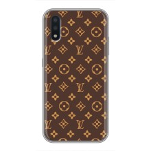 Чехлы Луи Витон для Sansung Galaxy M01 (M015) (AlphaPrint - LOUIS VUITTON) (фон LOUIS VUITTON)