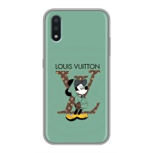 Чехлы Луи Витон для Sansung Galaxy M01 (M015) (AlphaPrint - LOUIS VUITTON) (Микки Маус LV)