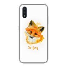 Чехлы с картинкой Лисички для Sansung Galaxy M01 (M015) (VPrint) (Девочка Лиса)