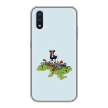 Чехлы с картинкой собаки Патрон для Sansung Galaxy M01 (M015) (AlphaPrint) (Сапер Пес)
