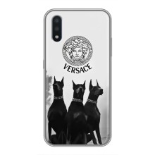 Чехлы VERSACE для Самсунг М01 (PREMIUMPrint) (Доберман Версаче)