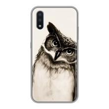 Чехол с птицами на Sansung Galaxy M01 (M015) (VPrint) (Сова)