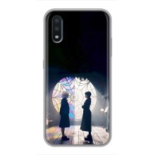 Чехлы Венсдей на Sansung Galaxy M01 (M015) Уэнсдей (AlphaPrint) (Уэнздей и Инид)