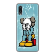 Чехлы для Samsung Galaxy M02 (M022) - Bearbrick Louis Vuitton (PREMIUMPrint) (Плач Bearbrick)