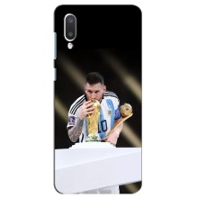 Чехлы Лео Месси Аргентина для Samsung Galaxy M02 (M022) (Кубок Мира)
