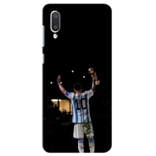 Чехлы Лео Месси Аргентина для Samsung Galaxy M02 (M022) (Лео Чемпион)