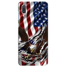 Чехол Флаг USA для Samsung Galaxy M02 (M022) – Флаг USA