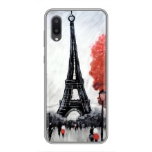 Чохол Ейфелева Вежа Samsung Galaxy M02 (M022) - (AlphaPrint) (Вежа в Парижі)