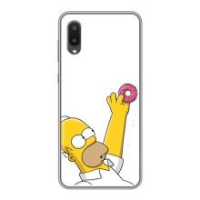 Чехол с Симпсонами для Samsung Galaxy M02 (M022) (VPrint)
