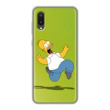 Чехол с Симпсонами для Samsung Galaxy M02 (M022) (VPrint)