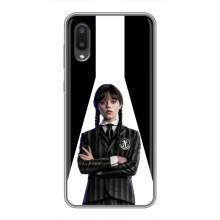 Чехлы Венсдей на Samsung Galaxy M02 (M022) Уэнсдей (AlphaPrint)