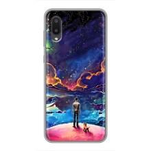 Космические Чехлы для Самсунг М02 (VPrint)
