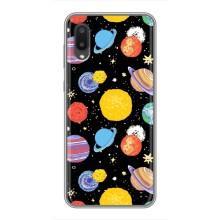 Космические Чехлы для Самсунг М02 (VPrint)