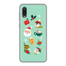 Новорічні Чохли для Samsung Galaxy M02 (M022) (VPrint) (Настрій НГ)