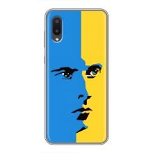 Украинские Чехлы для Samsung Galaxy M02 (M022) с картинкой УПА (AlphaPrint) – Степан Бандера