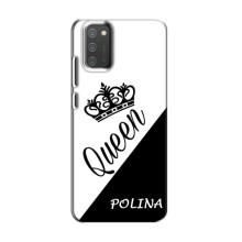Чехлы для Samsung Galaxy M02s - Женские имена (POLINA)