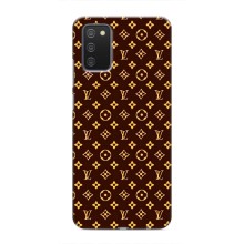 Чехлы Луи Витон для Samsung Galaxy M02s (AlphaPrint - LOUIS VUITTON) (лого LOUIS VUITTON)