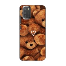 Чехлы Мишка Тедди для Самсунг Галакси М02с – Плюшевый медвеженок