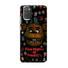 Чехлы Пять ночей с Фредди для Самсунг Галакси М02с (Freddy)