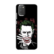 Чехлы с картинкой Джокера на Samsung Galaxy M02s (Hahaha)