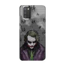 Чехлы с картинкой Джокера на Samsung Galaxy M02s (Joker клоун)