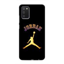 Чохли для Samsung Galaxy M02s - з картинкою JORDAN (AlphaPrint) (Jordan Gold)