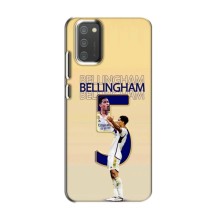 Чехлы с принтом для Samsung Galaxy M02s – Беллингем ,Реал 5