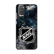 Чехлы с принтом Спортивная тематика для Samsung Galaxy M02s (NHL хоккей)