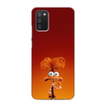 Чехол Головоломка для Samsung Galaxy M02s - (AlphaPrint) (Тревожность)