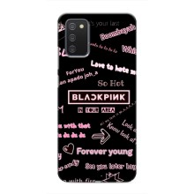 Чехол с музыкальной группой для Samsung Galaxy M02s (BLACKPINK)