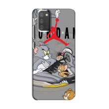 Силиконовый Чехол Nike Air Jordan на Самсунг Галакси М02с – Air Jordan