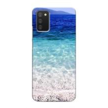 Силиконовый чехол с КАРТИНКАМИ лето для Samsung Galaxy M02s (AlphaPrint) – Море