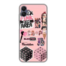 Чехлы с картинкой для Samsung Galaxy M05 – BLACK PINK коллаж