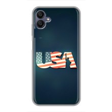 Чехол Флаг USA для Samsung Galaxy M05 – USA