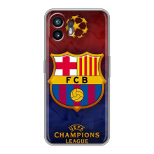 Чехол с картинкой ФК Барселона на Samsung Galaxy M07 
