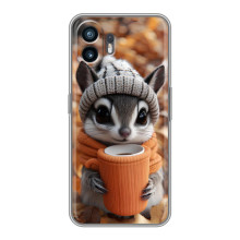 Друкований чохол 'Звірята з кавою' для Samsung Galaxy M07