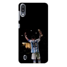 Чехлы Лео Месси Аргентина для Samsung Galaxy M10 (M105) (Лео Чемпион)
