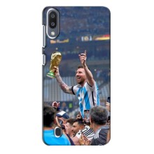 Чехлы Лео Месси Аргентина для Samsung Galaxy M10 (M105) (Месси король)