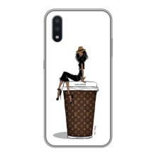 Чохли Луі Вітон для Samsung Galaxy M10 (M105) (AlphaPrint - LOUIS VUITTON) (кава LOUIS VUITTON)