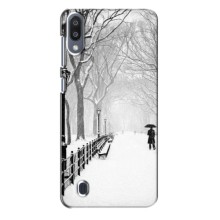 Чехлы на Новый Год Samsung Galaxy M10 (M105) (Снегом замело)
