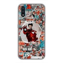 Чехлы с героями Марвел Samsung Galaxy M10 (M105) (VPrint)