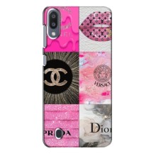 Чехол (Dior, Prada, YSL, Chanel) для Samsung Galaxy M10 (M105) (Модница)