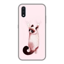 Чохол на Самсунг Ґелексі М10 з Котиками (VPrint) (Котик падає)